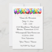 レトロダイナー バースツール ご招待 招待状 (裏面)