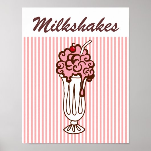 レトロダイナー ポスター (正面)