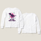 レトロダイノビブラ – 80年代風T-Rex (デザイン 正面＆背面)