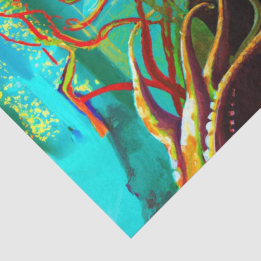 レトロダイバーメタルダイビングスーツタコデクページ 薄葉紙 (詳細)