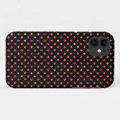 レトロダイヤモンドのシームレストライプームグラフィック Case-Mate iPhoneケース (裏面(横))