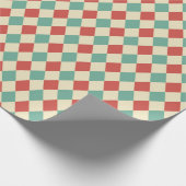 レトロダイヤモンドクリスマスラッピング紙 ラッピングペーパー (角)