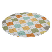 レトロダイヤモンドパターン切削板 カッティングボード (角)