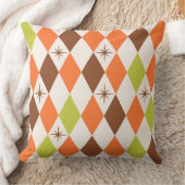 レトロダイヤモンドパターン装飾用クッション クッション (ブランケット)