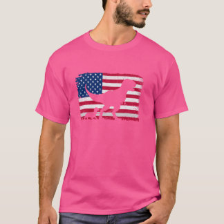 レトロダシュント・ドキシー7月4日米国国旗 Tシャツ