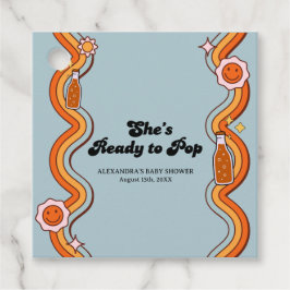 レトロダスティブルーのGroovy Shes Ready to Pop フェイバータグ