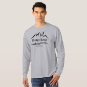 レトロダッジリッジスキーアドベンチャー Tシャツ (正面フル)