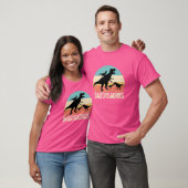 レトロダディオンドラダディサウルス父の日 Tシャツ (ユニセックス)