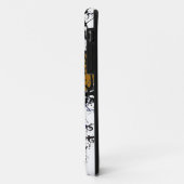 レトロダマスクパターン(モノグラム文字P) Case-Mate iPhoneケース (裏面/左)