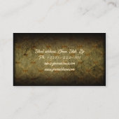 レトロダンススタジオジャズ&タップダンスクラス 名刺 (裏面)