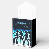 レトロダンスパーティーティール（緑がかった色）テント フェイバーボックス (オープン)