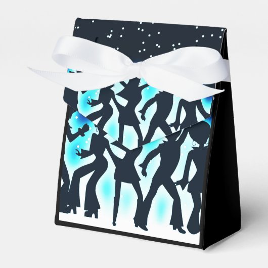 レトロダンスパーティーティール（緑がかった色）テント フェイバーボックス (正面サイド)