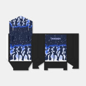 レトロダンスパーティーブルーテント フェイバーボックス (折り畳みなし)