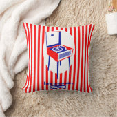 レトロダンセッテのレコードプレーヤー クッション (ブランケット)