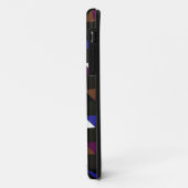 レトロダークダイヤモンドアーガイル Case-Mate iPhoneケース (裏面/左)