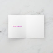 レトロダーティ30ブラックカスタム誕生日招待状 招待状 (内部)