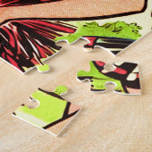 レトロチアリーダー漫画 ジグソーパズル (側面)