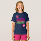 レトロチアリーティングTシャツ Tシャツ (正面フル)