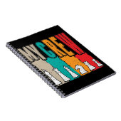 レトロチェスカッコいい駒ボード ノートブック (右側)