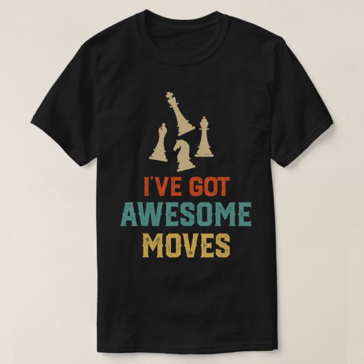 レトロチェスプレーギフト Tシャツ (デザイン正面)