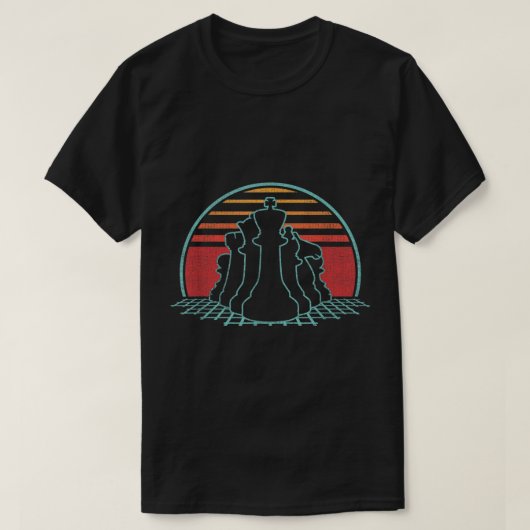 レトロチェスマスター ビンテージ風デザイン Tシャツ (デザイン正面)