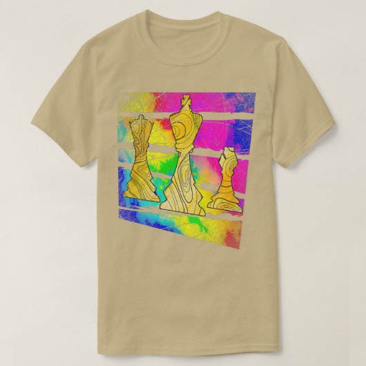 レトロチェス Tシャツ (デザイン正面)