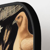 レトロチキンファームパターン ピックルボールラケット (左詳細)