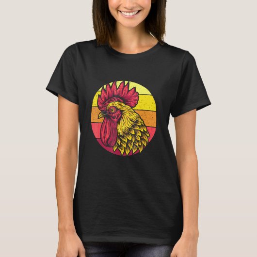 レトロチキン Tシャツ (正面)