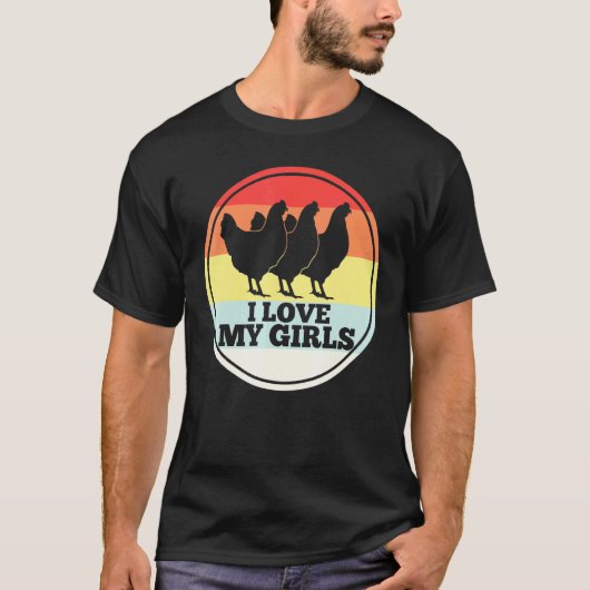 レトロチキン Tシャツ (正面)