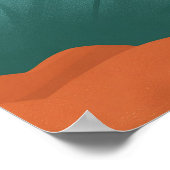 レトロチャームのスコッツデール – ヴィンテージアリゾナ ポスター (角)