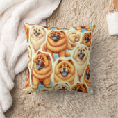 レトロチョウ – チョウのシームレスなパターン クッション (ブランケット)