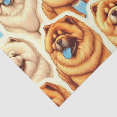 レトロチョウ – チョウのシームレスなパターン 薄葉紙 (詳細)