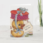 レトロチョコレートバレンタインとの少しのぞき見 シーズンカード (正面)