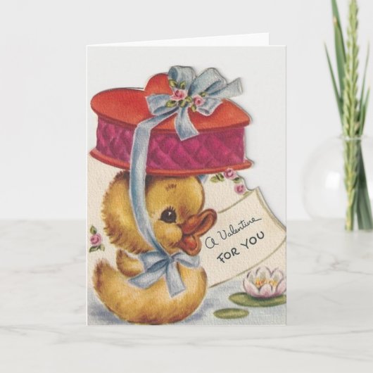 レトロチョコレートバレンタインとの少しのぞき見 シーズンカード (正面)