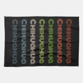 レトロチワフアパタン キッチンタオル (横)