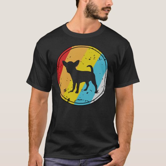 レトロチワワ Tシャツ (正面)