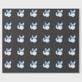 レトロチンチラローデントサングラス ラッピングペーパー (フラット)