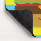 レトロチーズバーガー マウスパッド (コーナー)