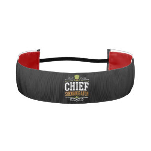 レトロチーフシェナニゲーターラッキーレプレシャンハット アスレチックヘッドバンド