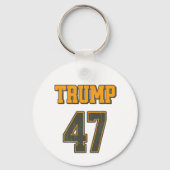 レトロチームトランプ47ヴィンテージ キーホルダー (裏面)