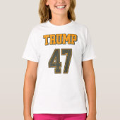 レトロチームトランプ47ヴィンテージ Tシャツ (正面)