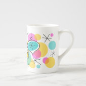 レトロツリーバウブルズマグボーン中国 ボーンチャイナマグカップ (右)