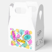 レトロツリーボードブルズハッピーホリデーズゲーブル フェイバーボックス (オープン)