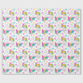 レトロツリーボーブル2文字ラッピング紙 ラッピングペーパー (フラット)