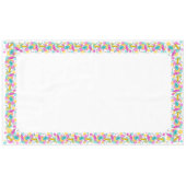 レトロツリーボー縁どブルテーブルクロス60x104 テーブルクロス (正面(横))