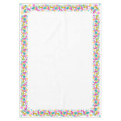 レトロツリーボー縁どブルテーブルクロス60x84 テーブルクロス (正面)