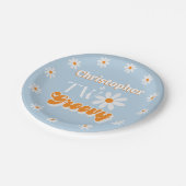 レトロツーグルーヴィボーイズ2nd誕生日 ペーパープレート (アングル)