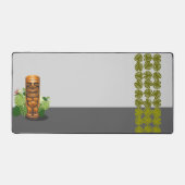 レトロティキカラーブロック デスクマット (正面)