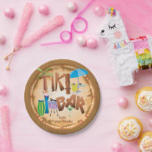 レトロティキバーパーティー2 ペーパープレート (パーティー)