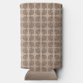 レトロティキパームリーフカンコジー スリム缶クーラー (裏面)